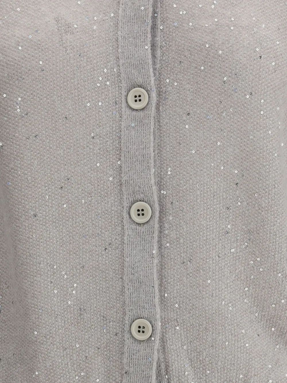Fabiana Filippi Button-down vest Grijs