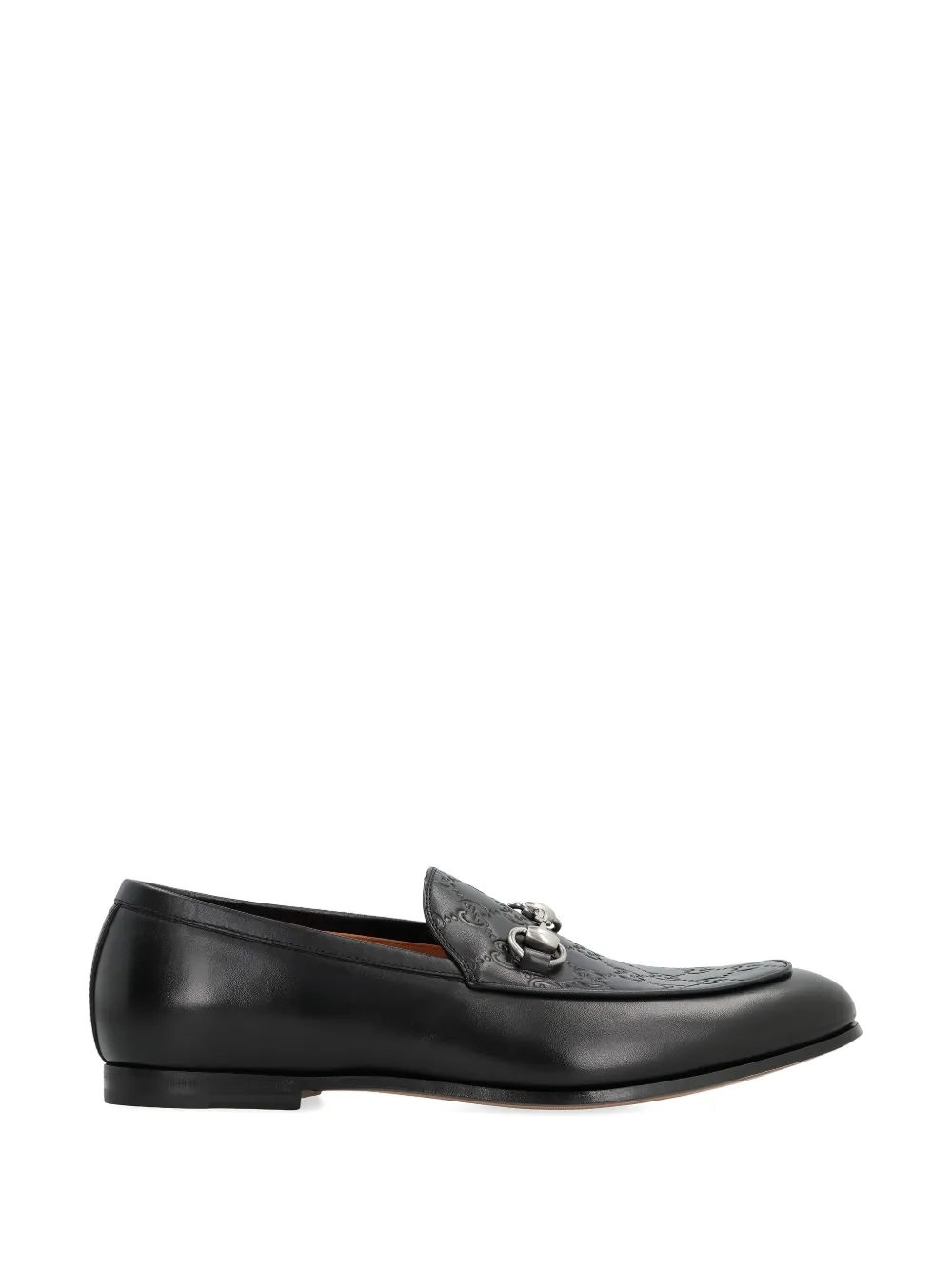 Gucci Loafers met horsebit plakkaat Zwart