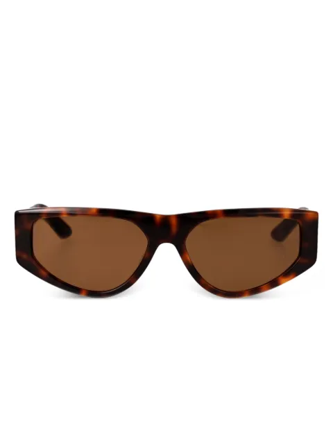 GCDS lentes de sol con armazón geométrica
