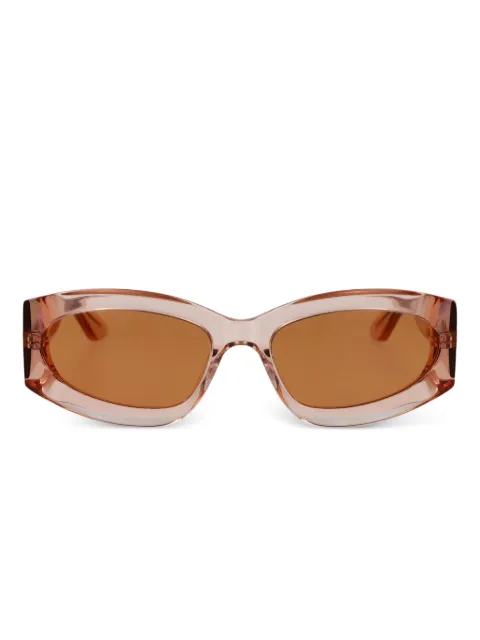 GCDS oval-frame sunglasses