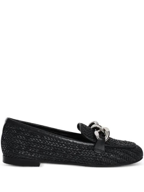 Casadei chain-link detail loafers