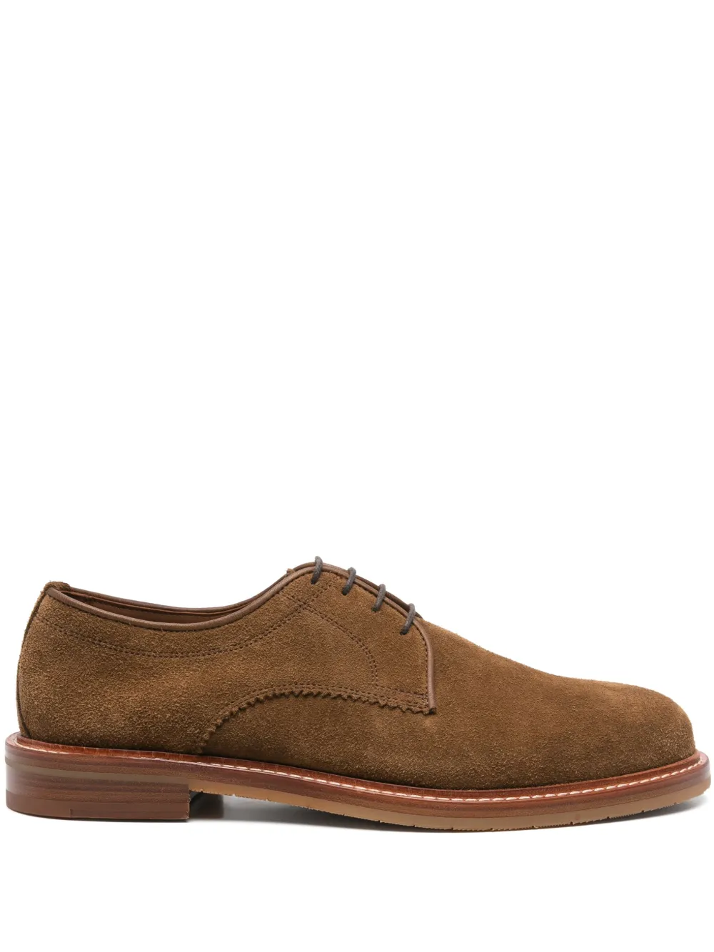 Brioni derbies en daim | marron | Image 1