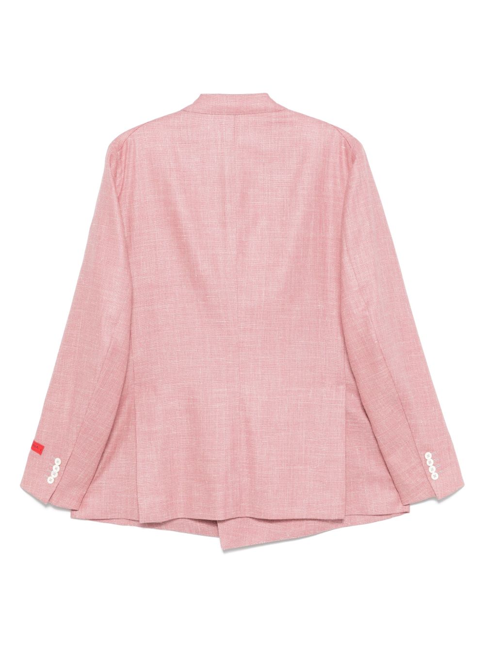 Isaia Blazer met dubbele rij knopen - Roze