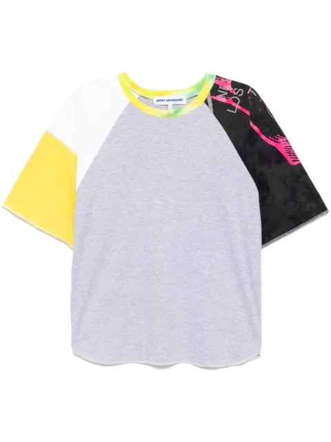 Stain Shade panelled T-shirt