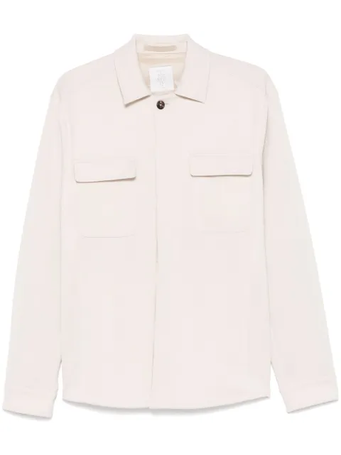 Eleventy sobrecamisa con cuello