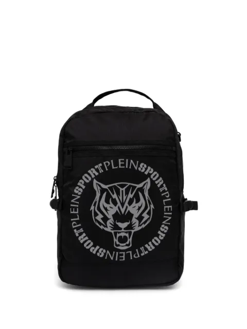 Plein Sport mochila con logo estampado