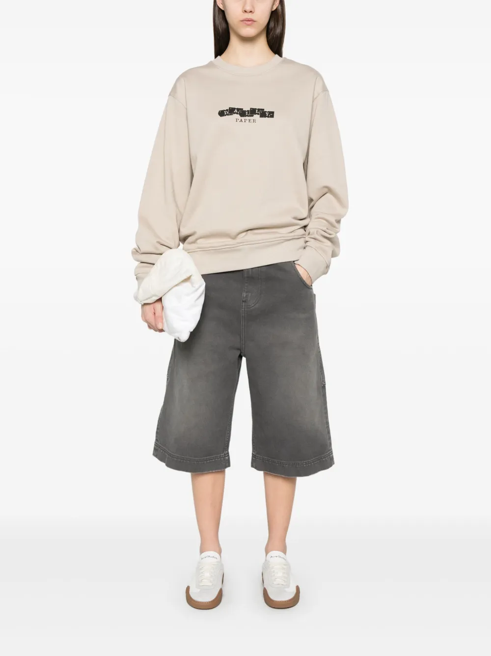 Daily Paper Tag sweater Beige