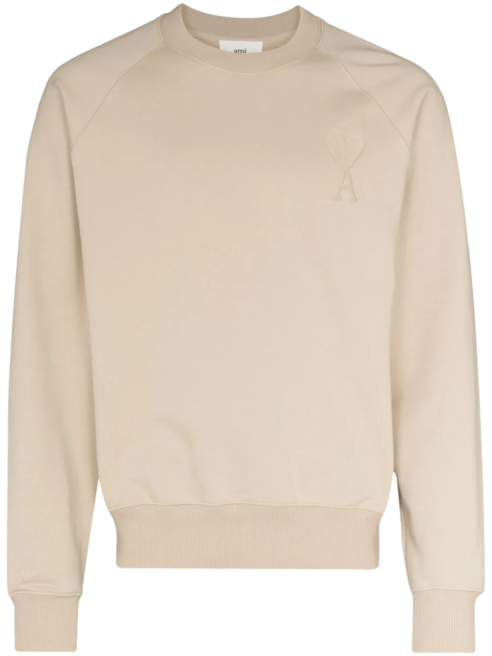 AMI Paris Ami de Coeur sweatshirt | Neutrals | Image 1