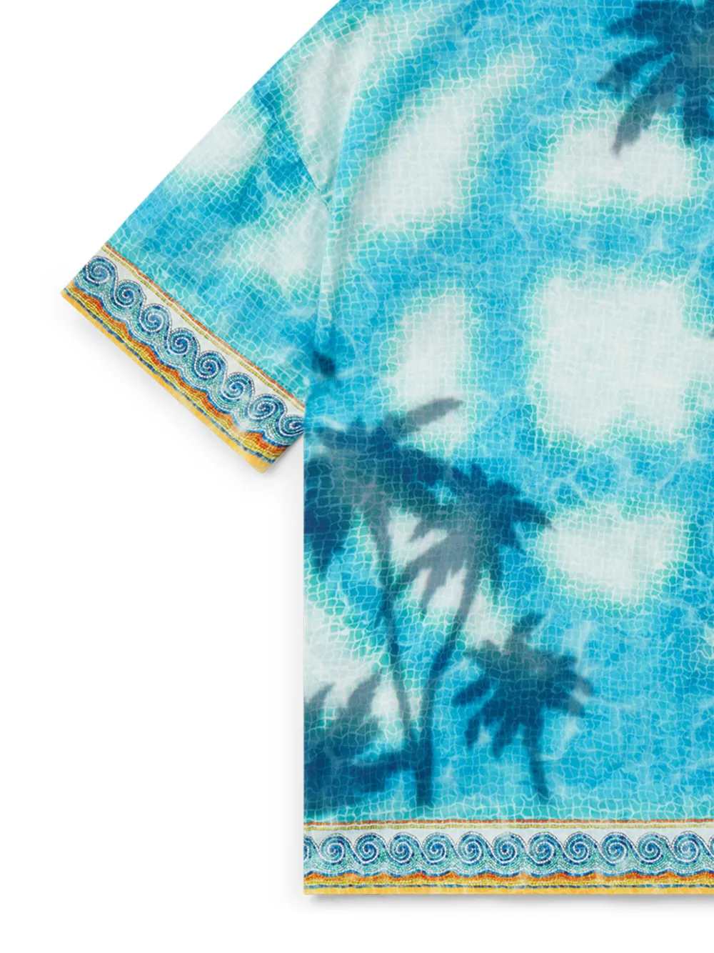 CASABLANCA KIDS Shirt met print Blauw