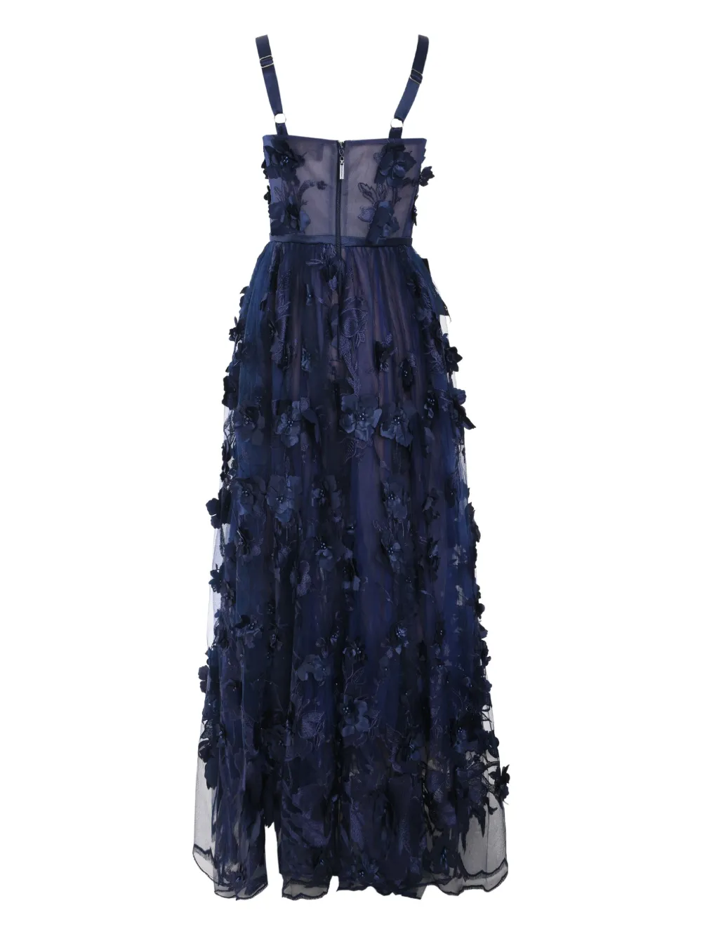 Bronx And Banco Anastasia Maxi Dress In Blue