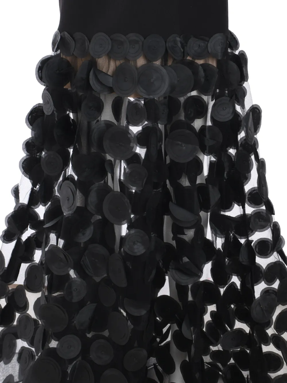 Bronx And Banco Harper Gown In Black