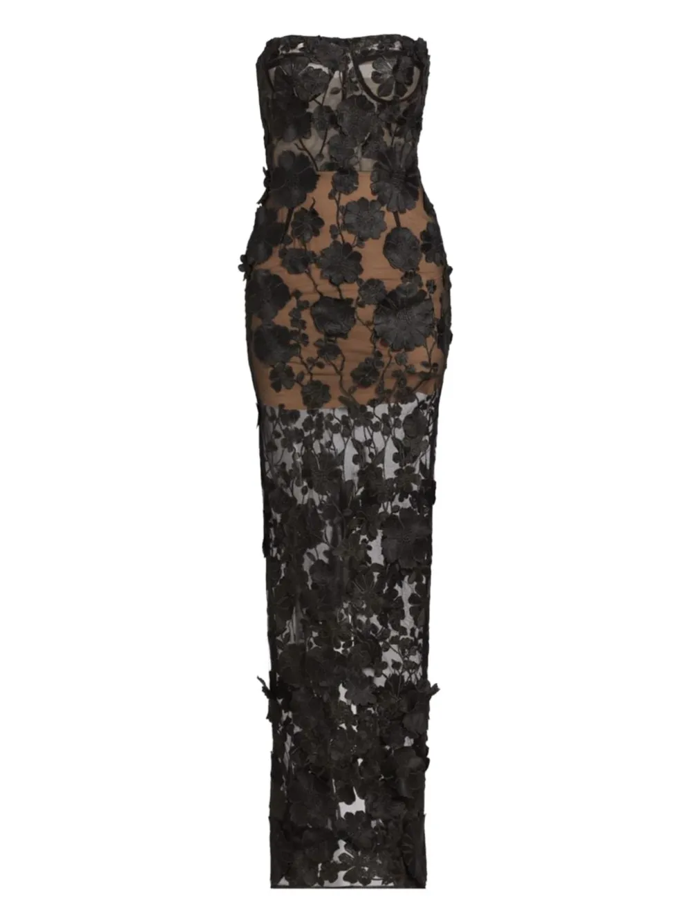 Bronx and Banco Jasmine gown | Black | Image 1