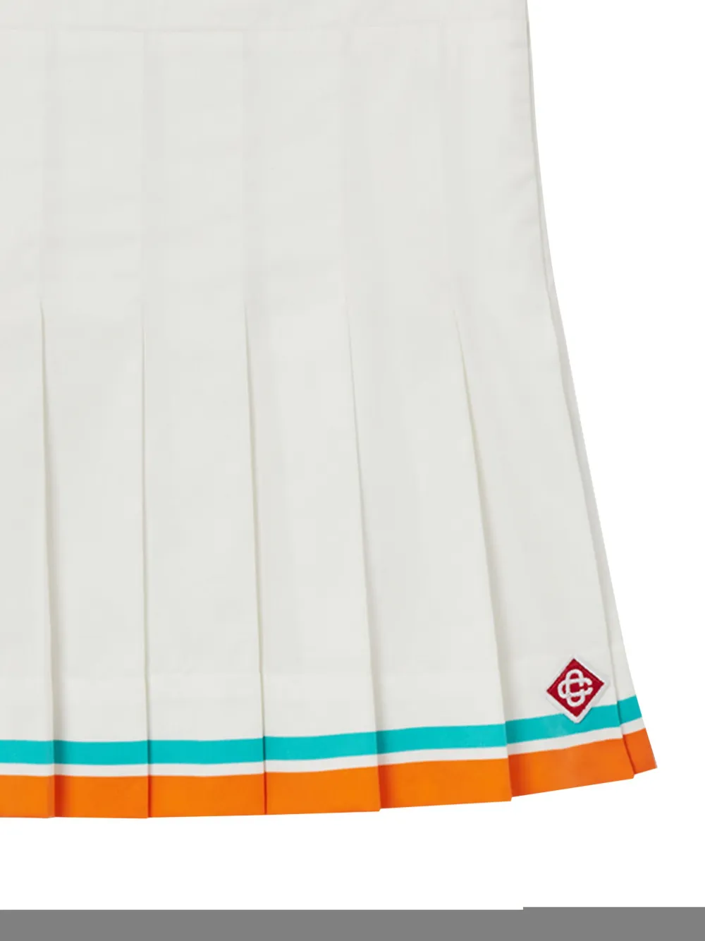 CASABLANCA KIDS Mini-plooirok Wit
