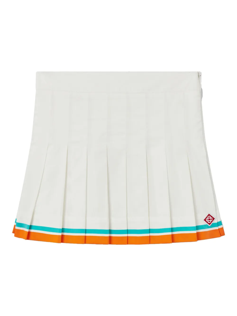CASABLANCA KIDS Mini-plooirok Wit