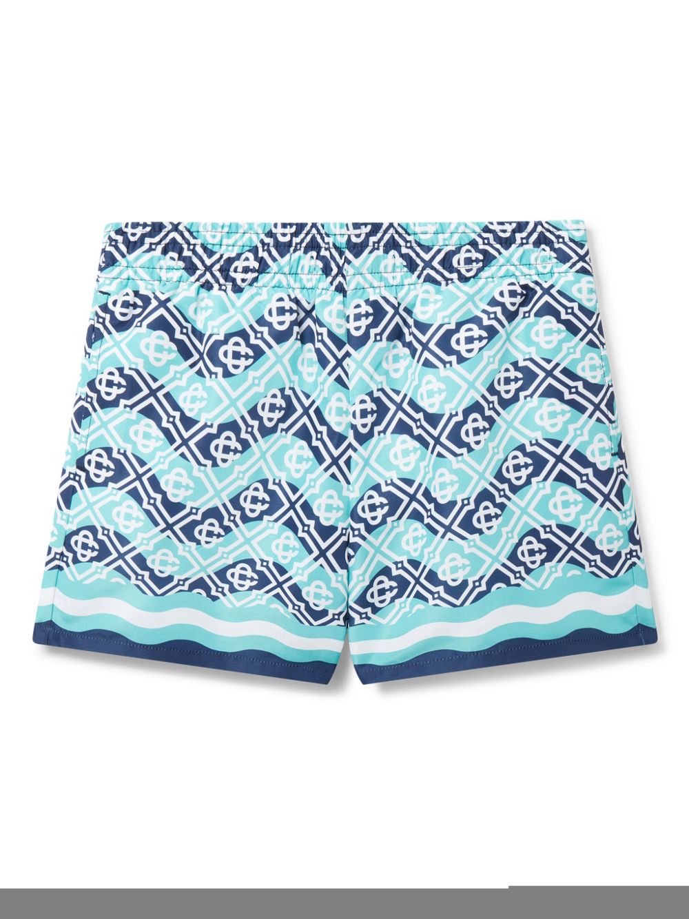 CASABLANCA KIDS Monogram swimshorts - Blue