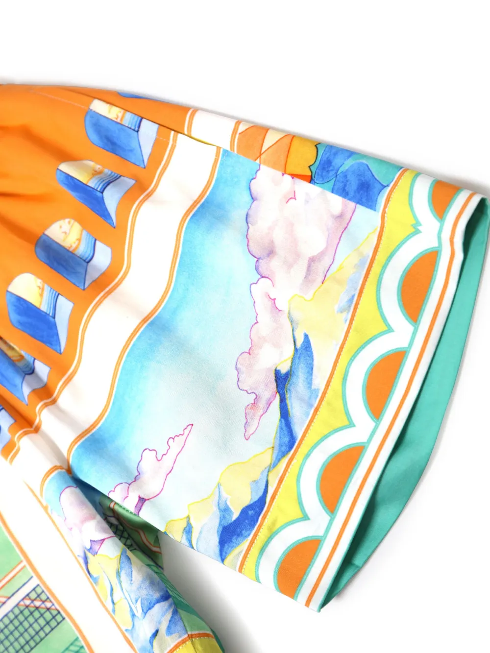 CASABLANCA KIDS Surreal Pool shorts