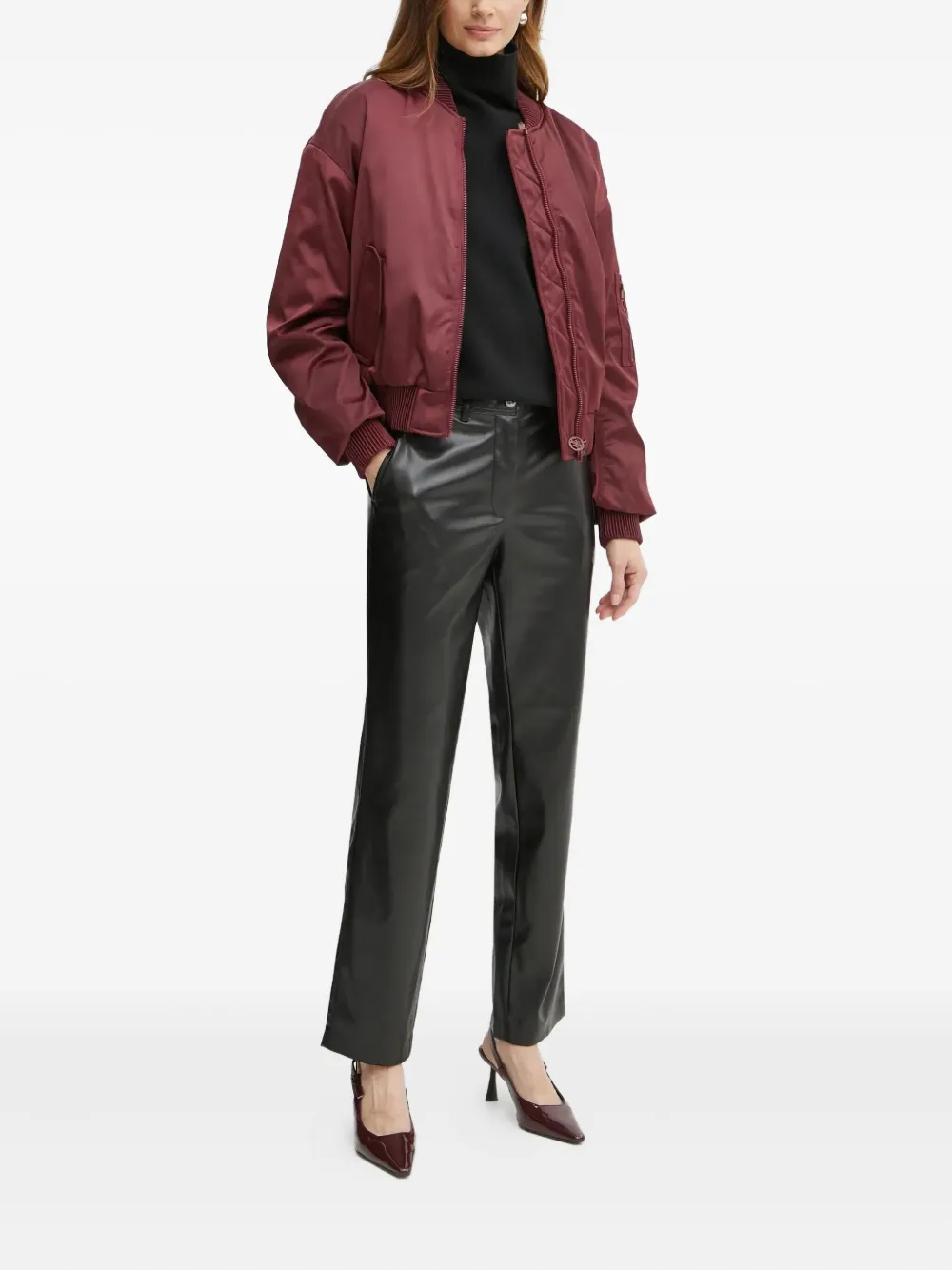 GUESS USA Straight broek - Zwart