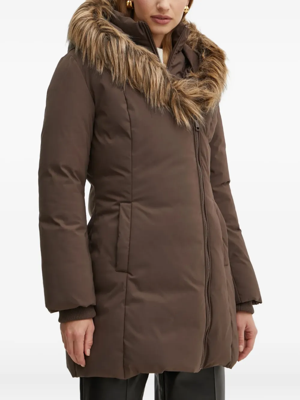 GUESS USA chamarra con capucha | marrón | Image 1