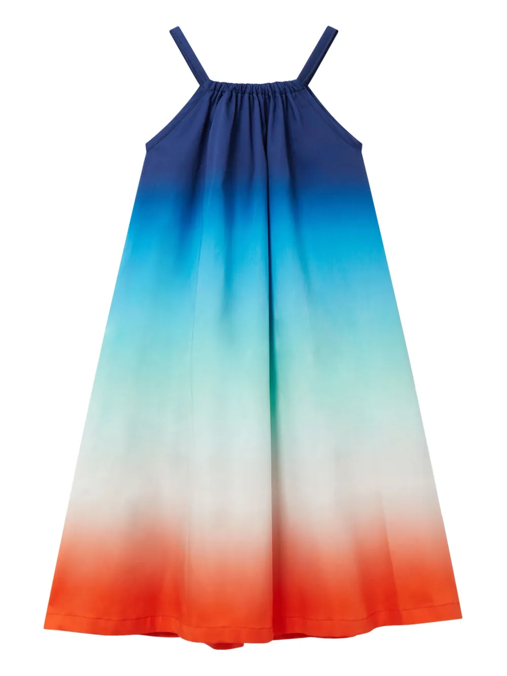 casablancakids CASABLANCA KIDS Jurk met ombré-effect - Blauw