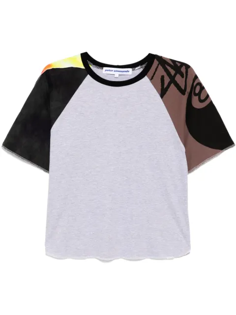 Stain Shade panelled T-shirt
