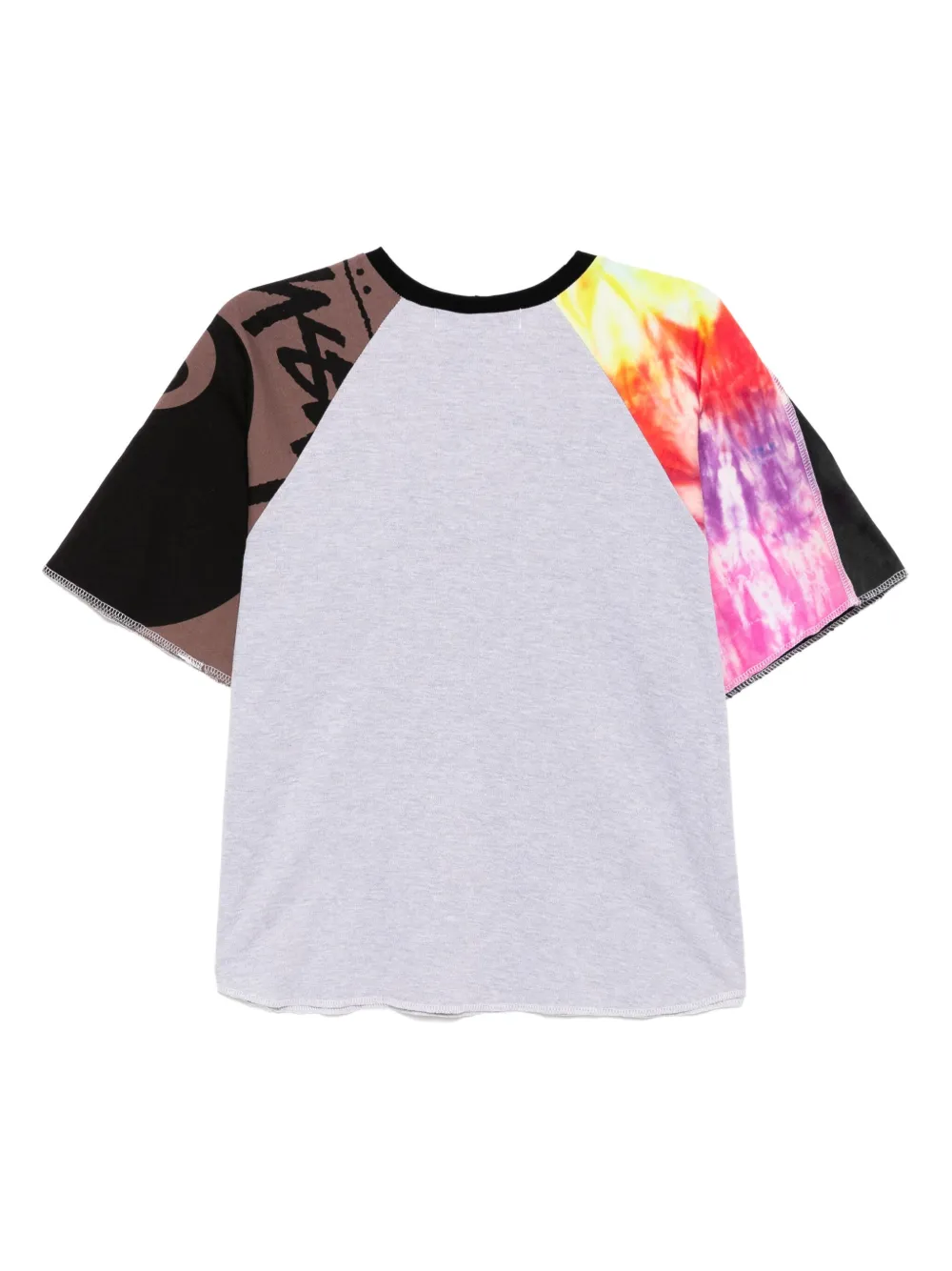 Stain Shade T-shirt met vlakken - Grijs