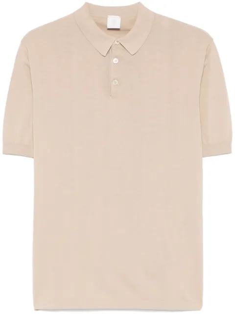 Eleventy fine-knit polo shirt 