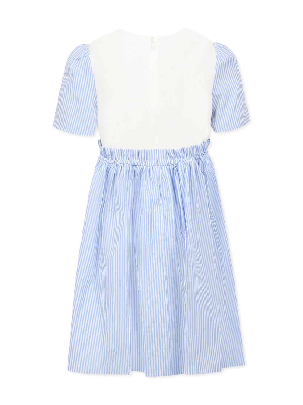 Dolce & Gabbana Kids panelled dress - Blauw