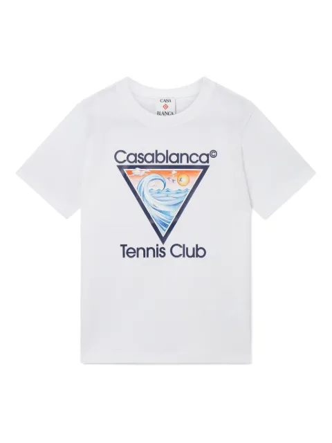 CASABLANCA KIDS Tennis Club Icon t-shirt 