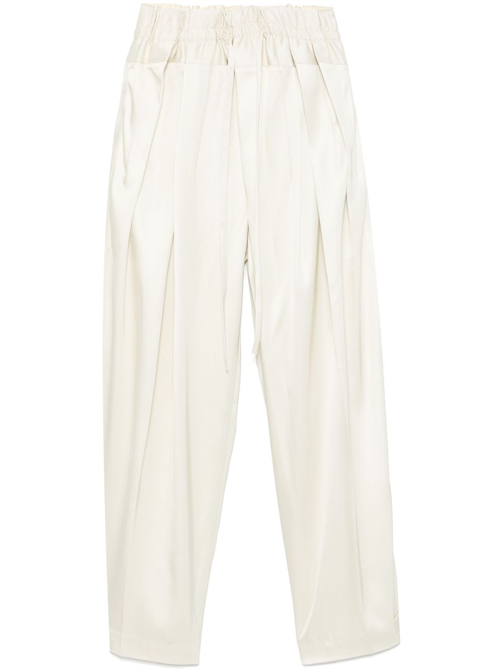 Jil Sander pleated palazzo trousers - Neutrals