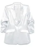 Cinq A Sept satin blazer - Silver