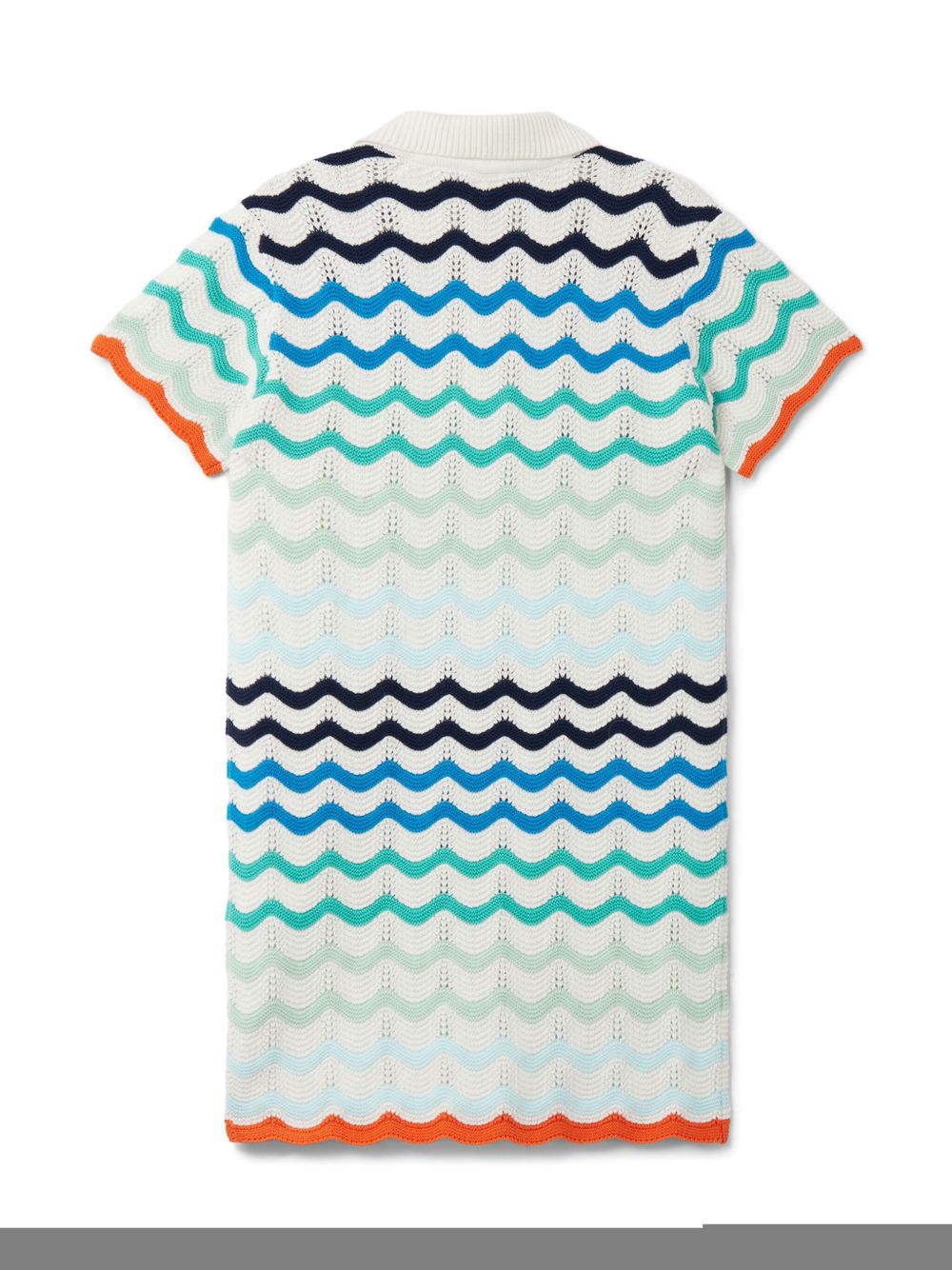 CASABLANCA KIDS Wave dress - White