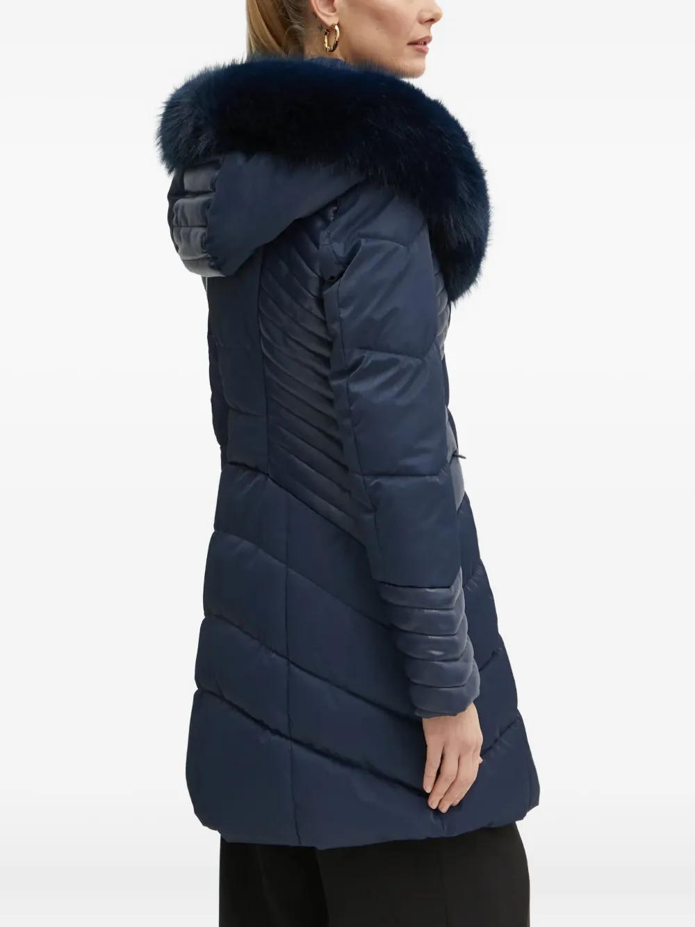 GUESS USA Oxana gewatteerd jack Blauw