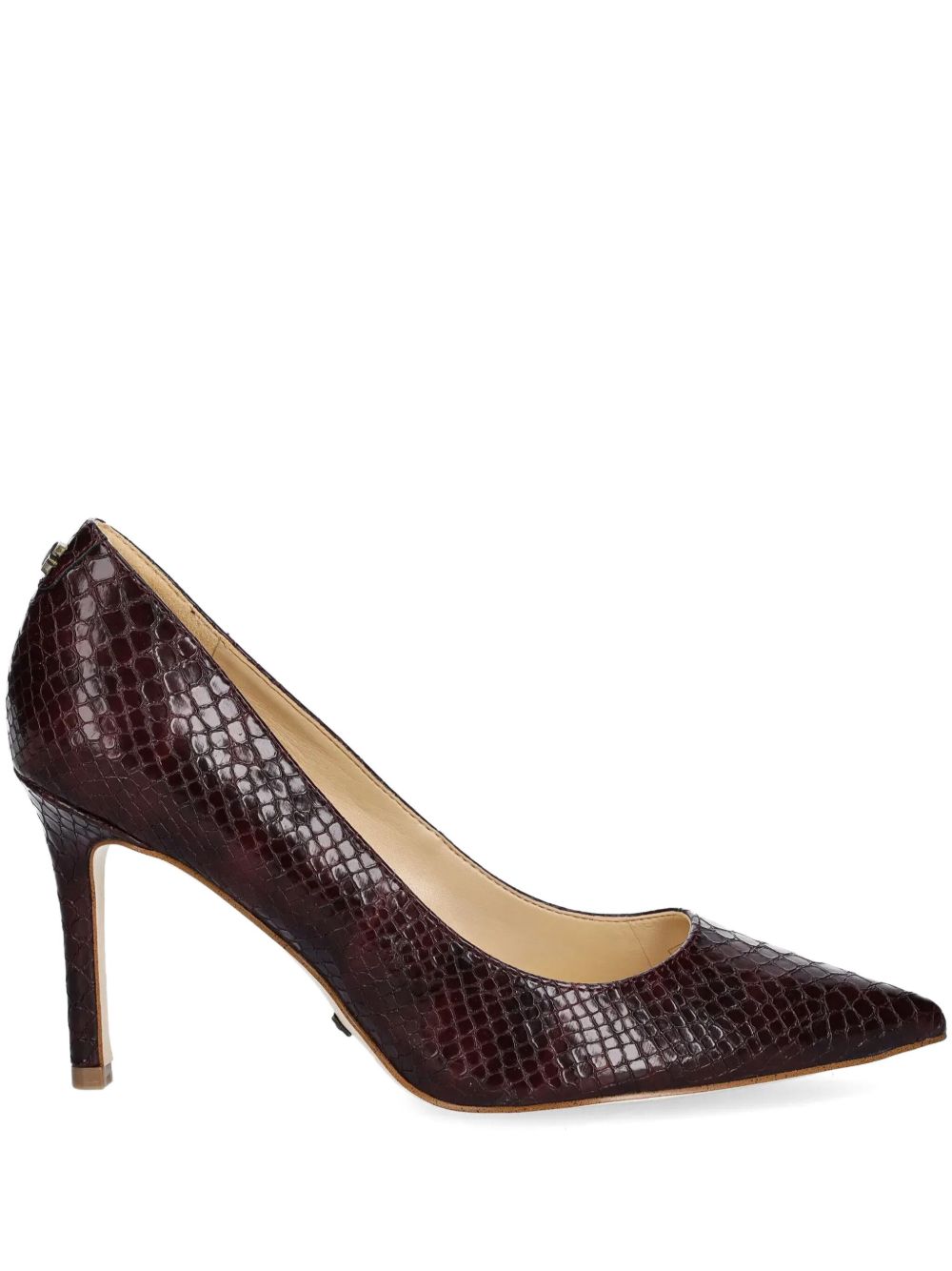 GUESS USA Pumps met reptiel-effect Rood