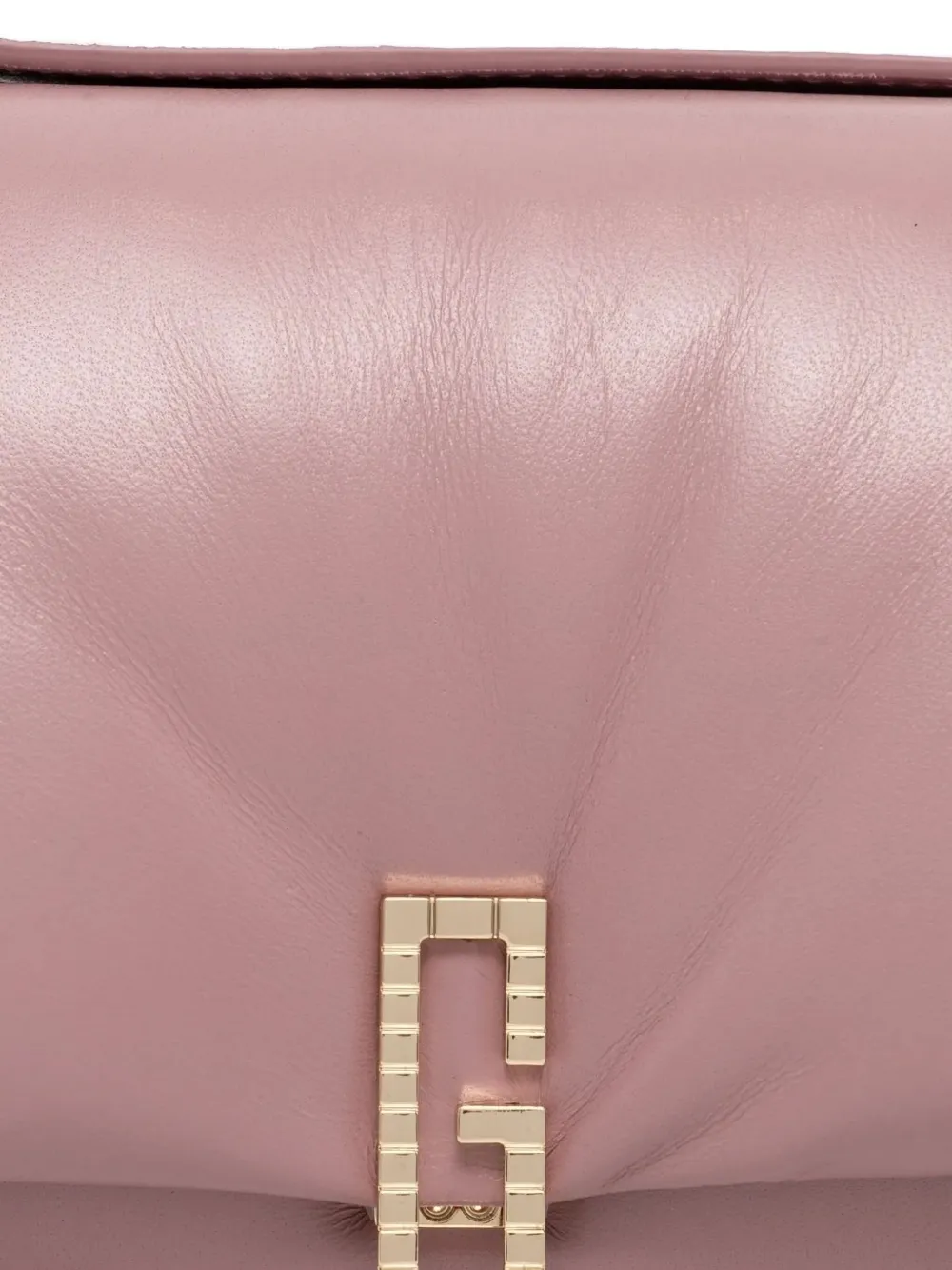 GUESS USA G-logo flap-top satchel Roze
