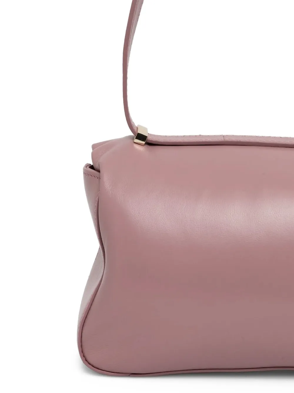 GUESS USA G-logo flap-top satchel Roze