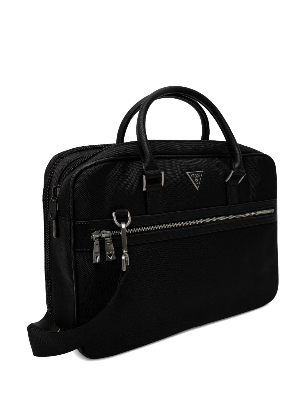 GUESS USA Laptoptas met logo - Zwart