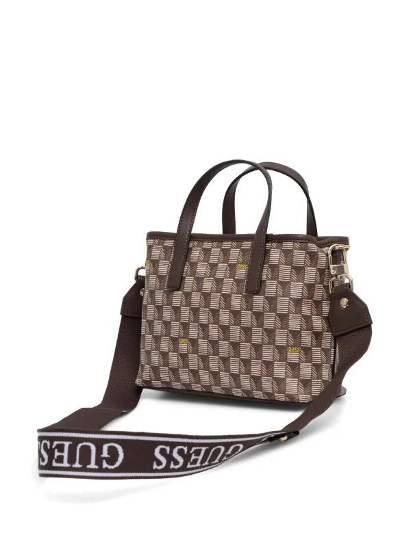 Blue Logo G Wave Mini Tote Bag