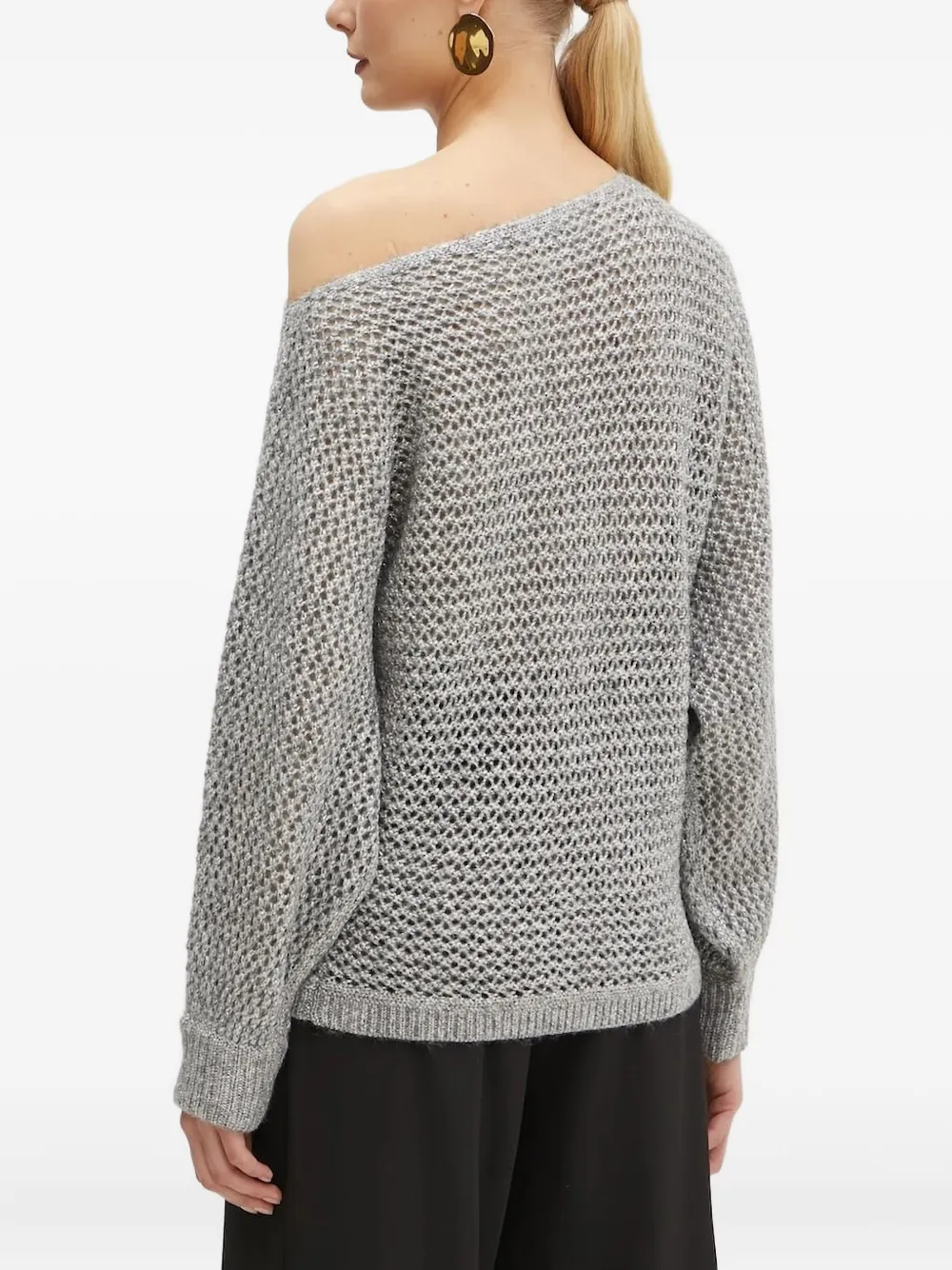 GUESS USA open-shoulder knit sweater | Knitted Sweaters | Image 2