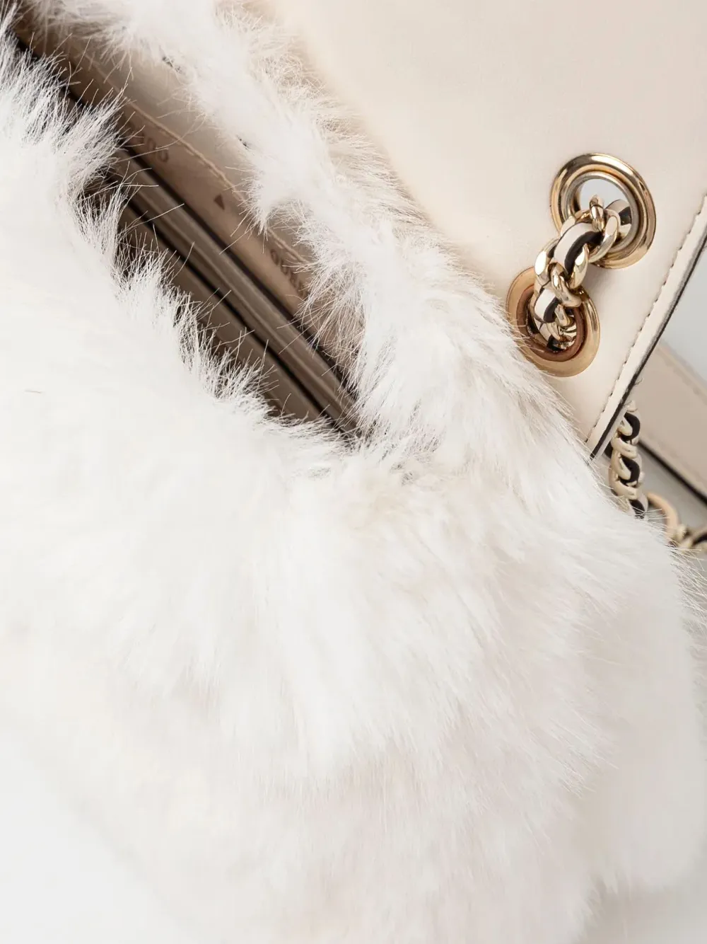 GUESS USA Lise schoudertas Beige
