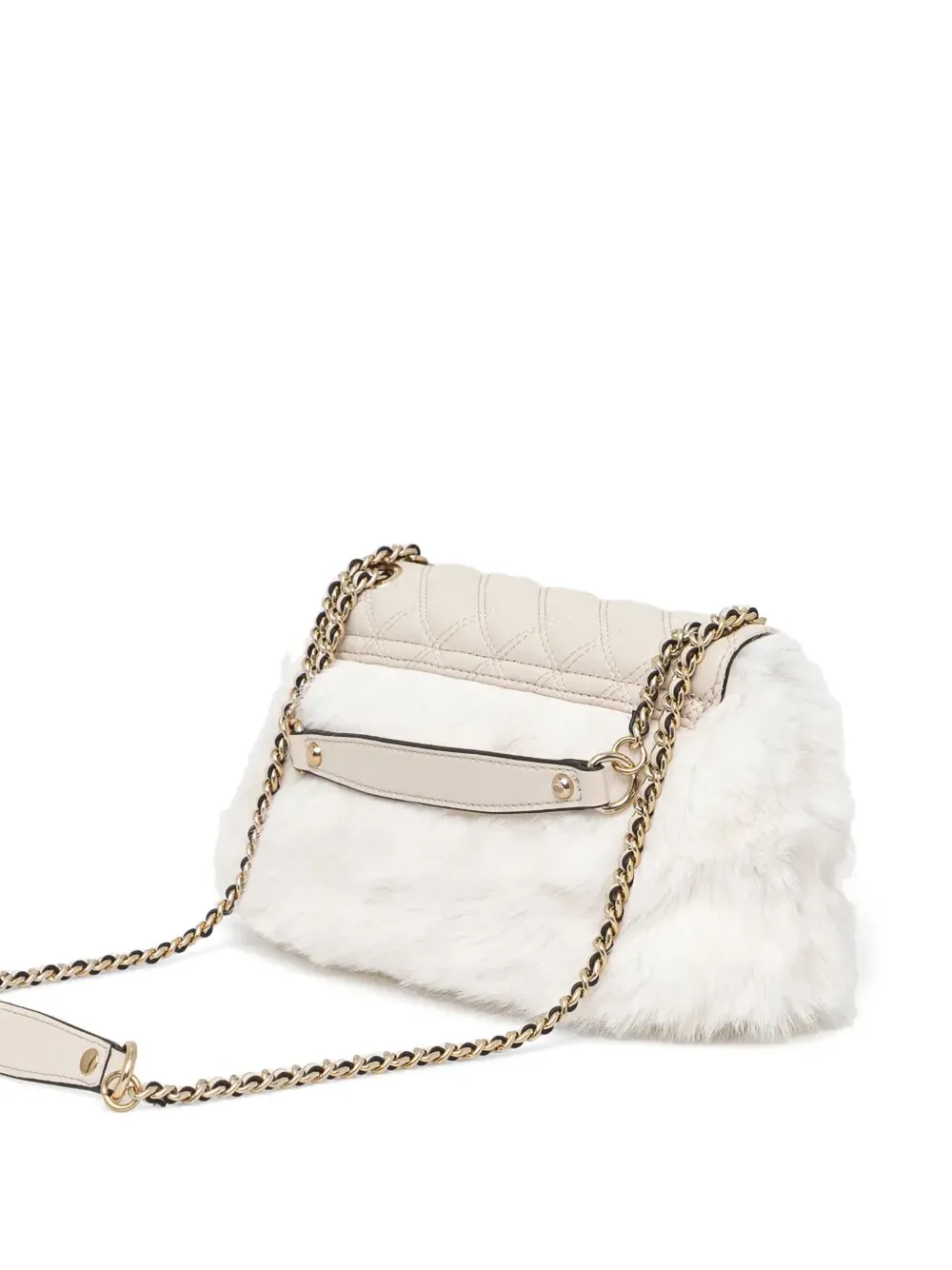 GUESS USA Lise schoudertas Beige