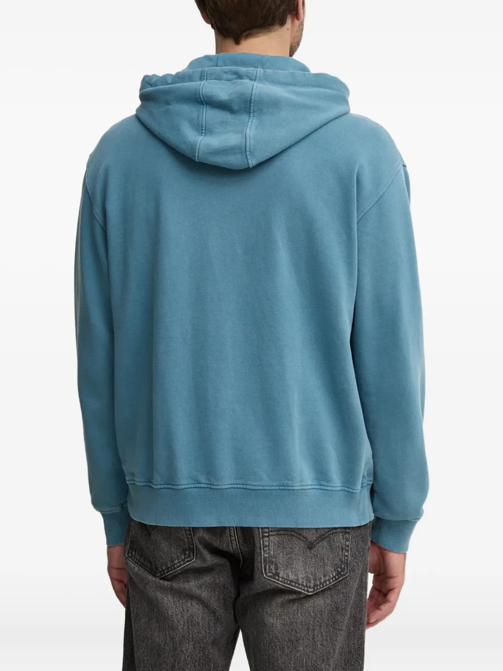 GUESS USA Hoodie met geborduurd logo Blauw