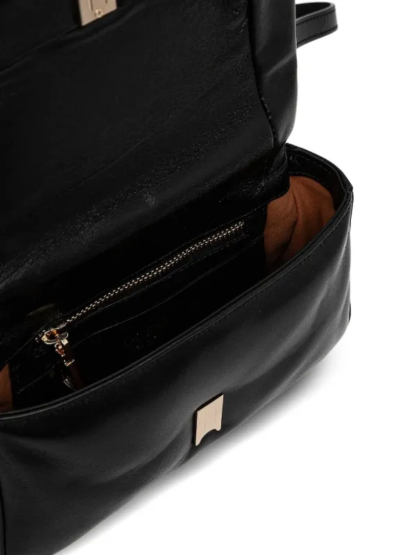 GUESS USA Leather Cross Body Bag Black FARFETCH CA