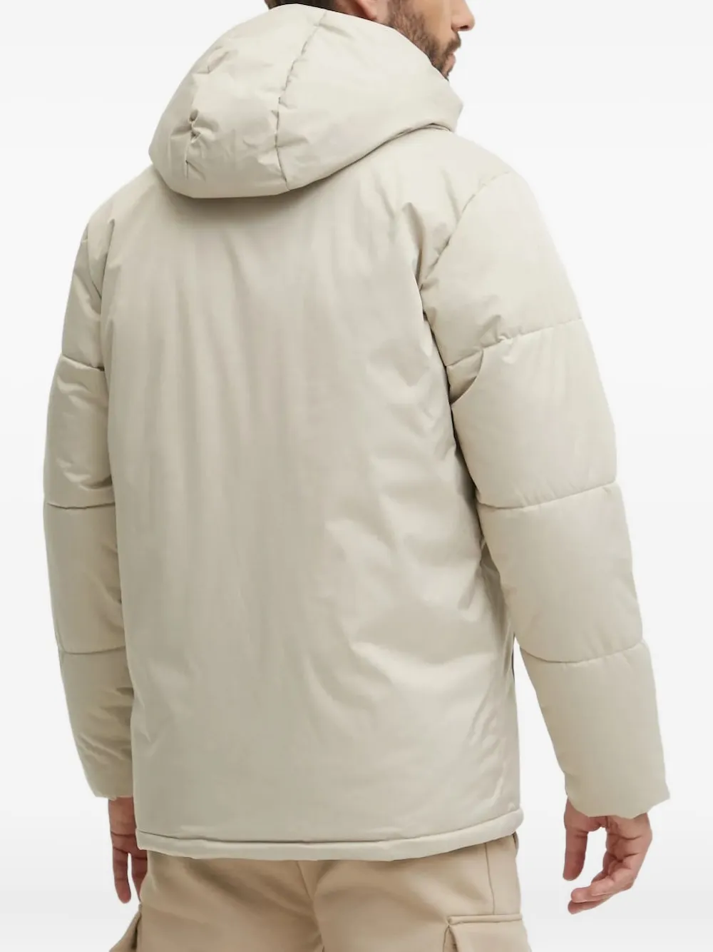 GUESS USA Gewatteerd jack met capuchon Beige