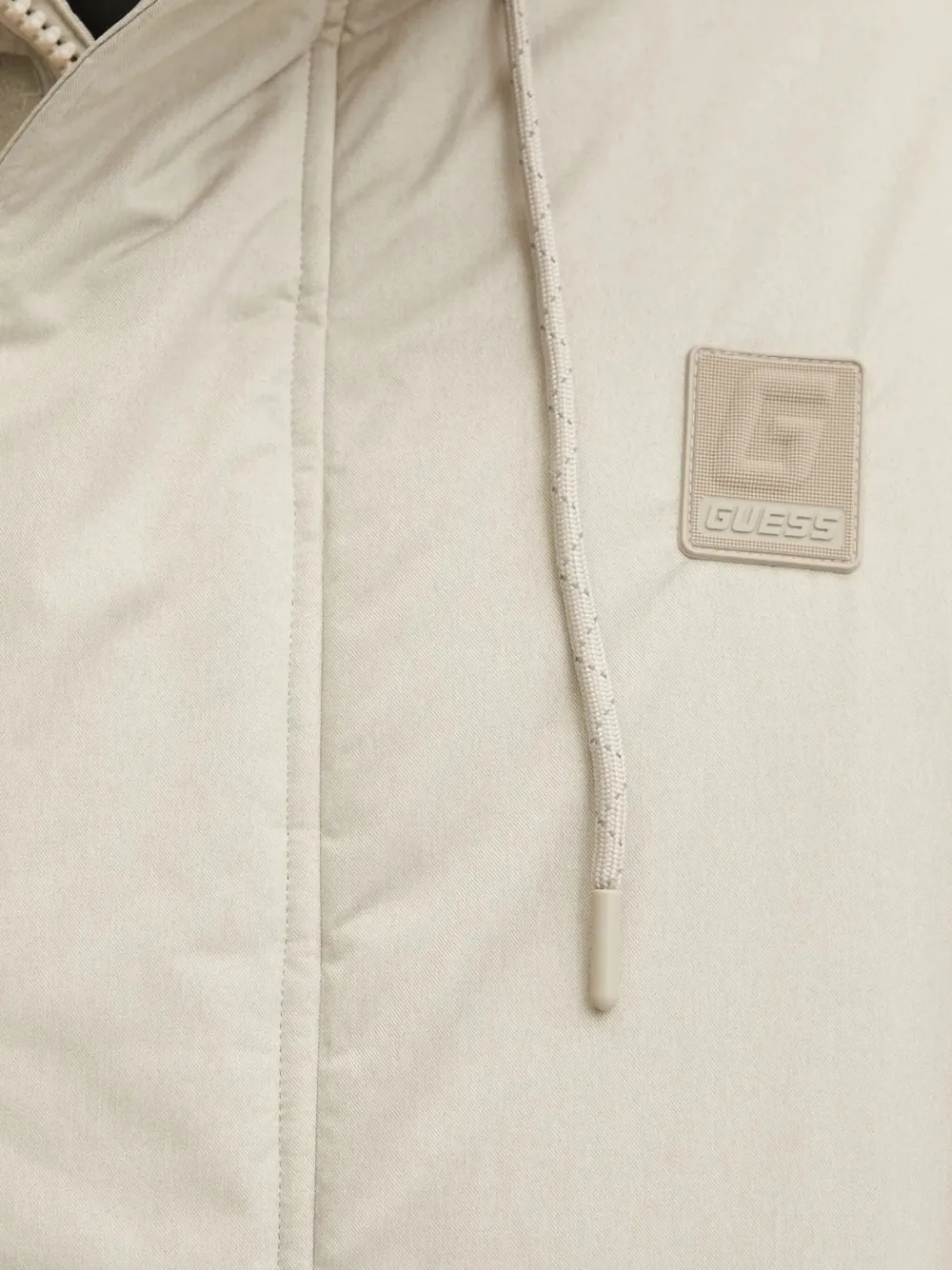 GUESS USA Gewatteerd jack met capuchon Beige