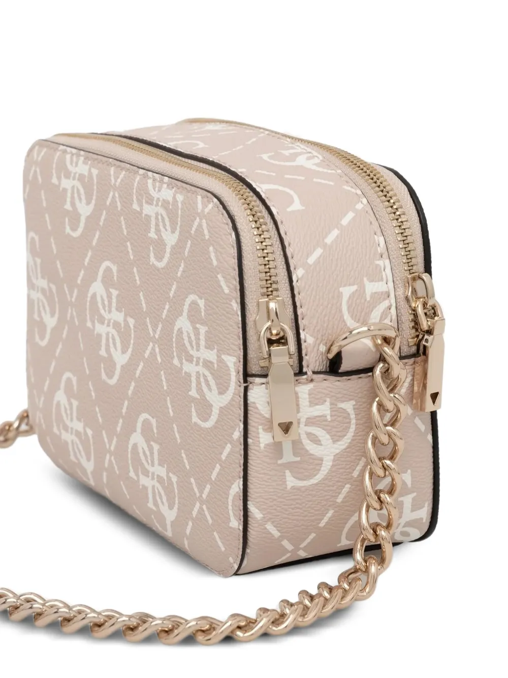 GUESS USA Izzy 4G crossbodytas Beige