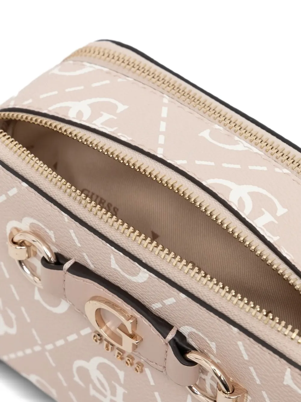 GUESS USA Izzy 4G crossbodytas Beige