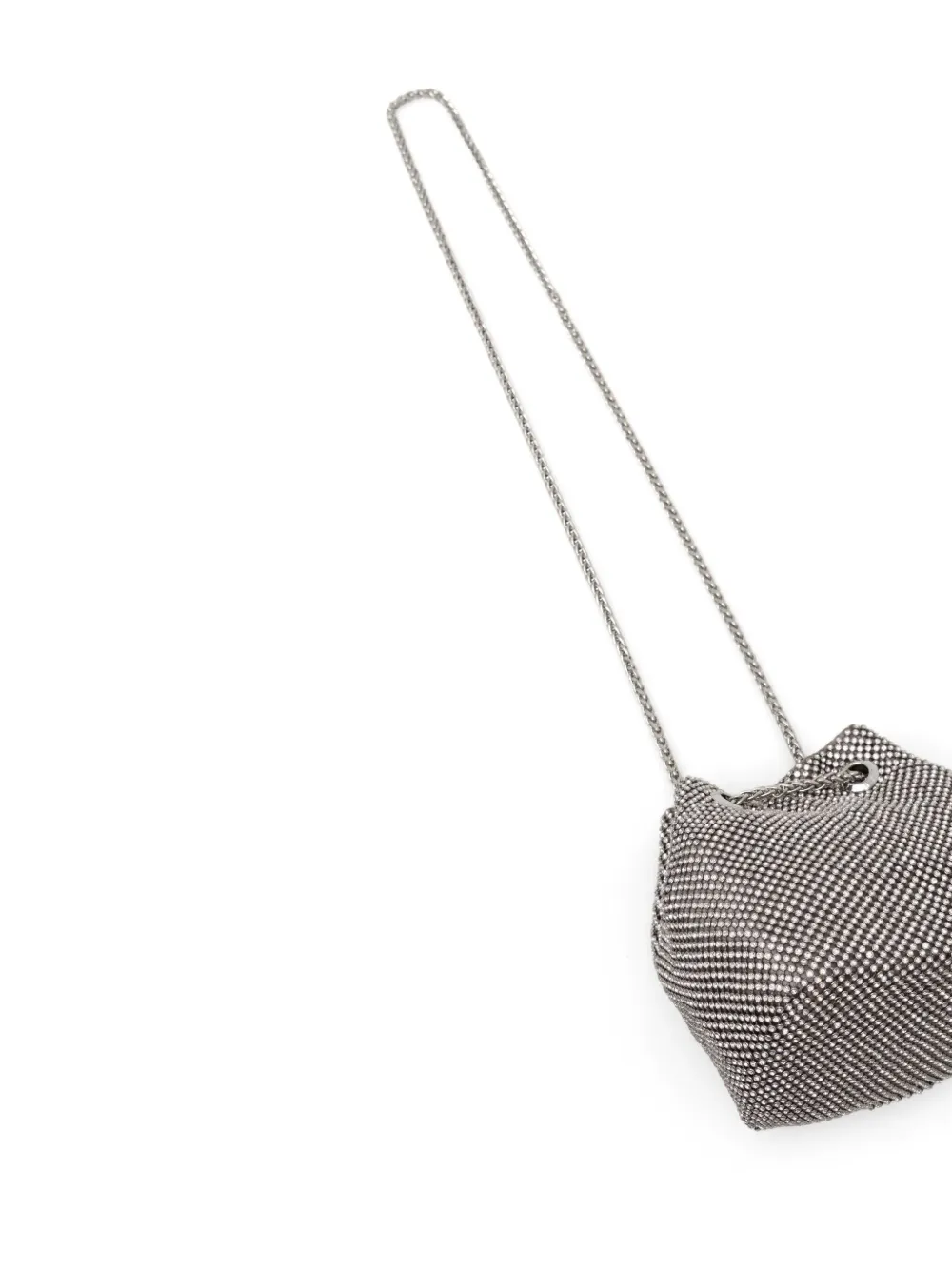GUESS USA Bucket-tas met kristallen Zilver