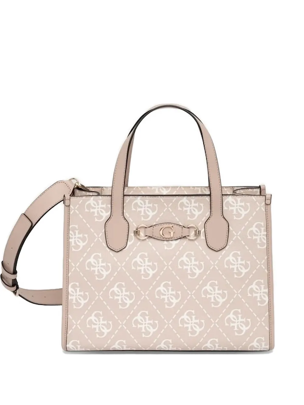 GUESS USA Izzy 4G shopper Beige