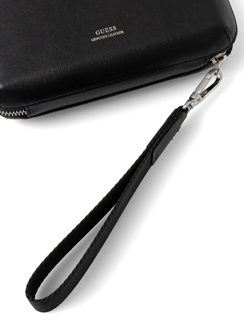 GUESS USA Saffiano clutch - Zwart