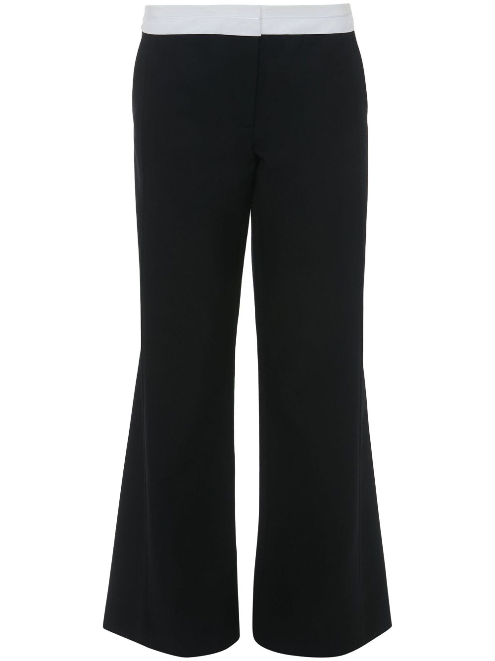 Victoria Beckham exposed-waist palazzo pants - Black